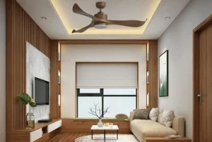 Quạt trần 3 cánh Luxaire Curve 52''