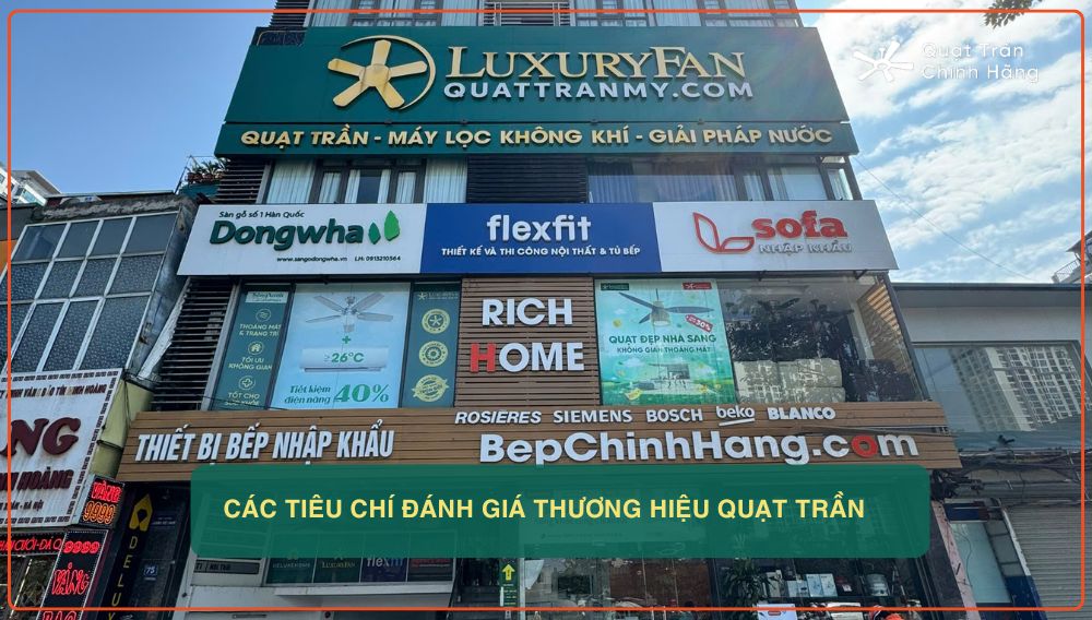 Với Kinh nghiệm từ 2011 thì Quạt trần chính hãng RichHome luôn cung cấp sản phẩm quạt trần uy tín có thương hiệu được nhiều người ưa thích. Đặc biệt là sản phẩm quạt trần LuxuryFan