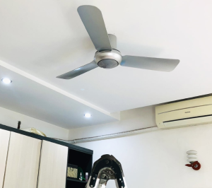Thiết kế 3 cánh nhỏ gọn cho trần thấp