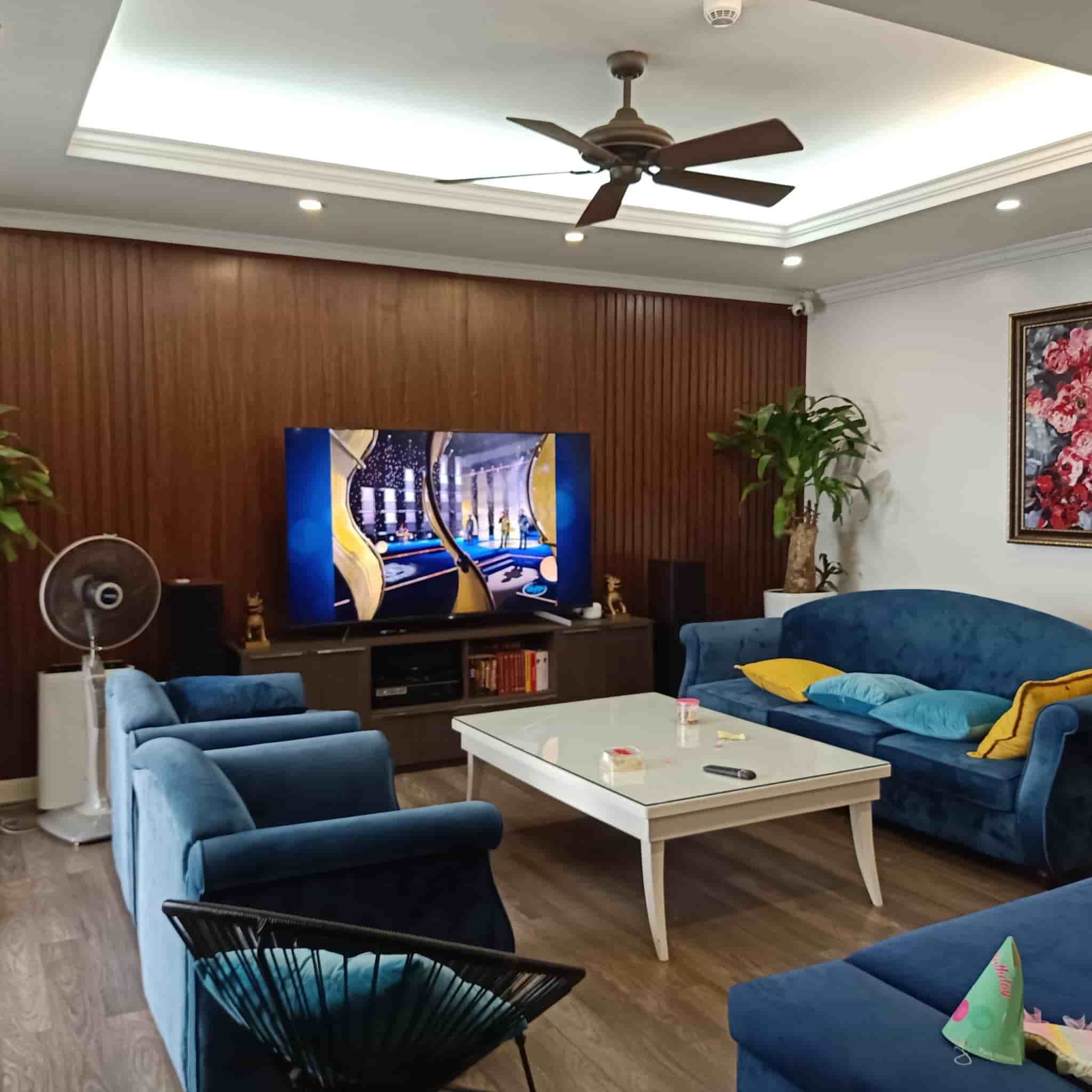 lắp quạt trần không có móc treo