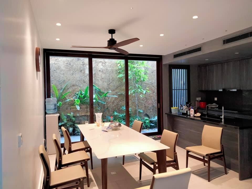 lắp quạt trần thạch cao