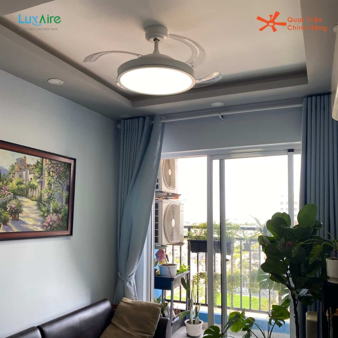 quạt trần có tốn điện không