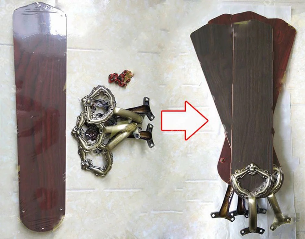 cách lắp quạt trần có đèn