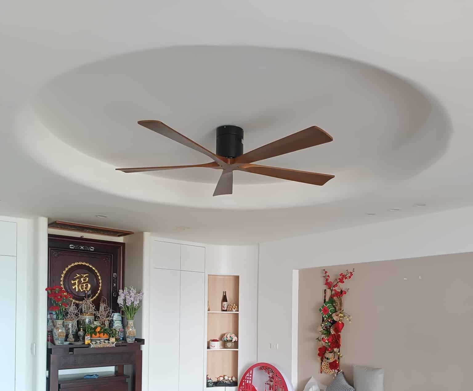 Quạt trần sát trần LuxAire Ritter Hugger 5
