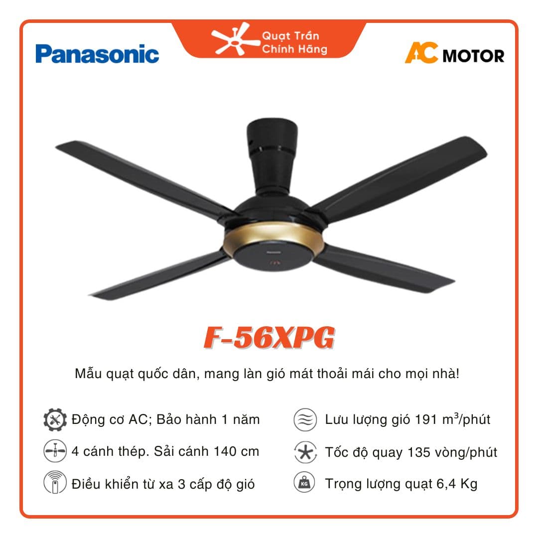 quạt trần 4 cánh