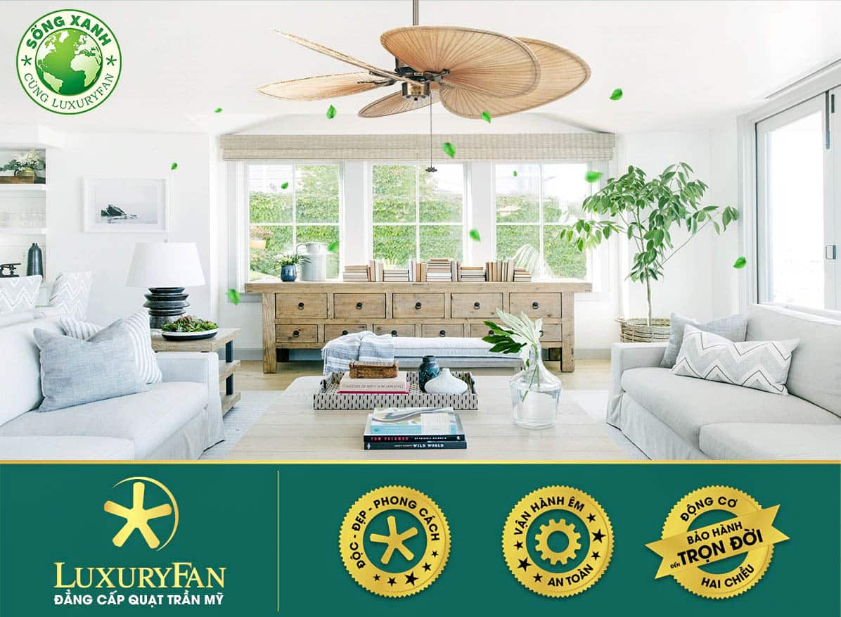 quạt trần LuxuryFan