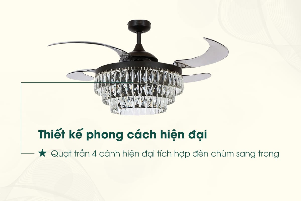 quạt trần đèn có tốt không