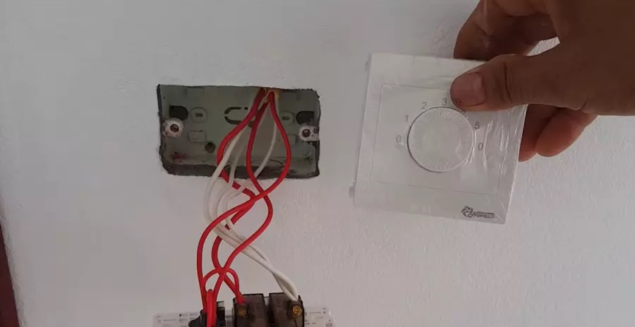 Cách đấu hộp số quạt trần