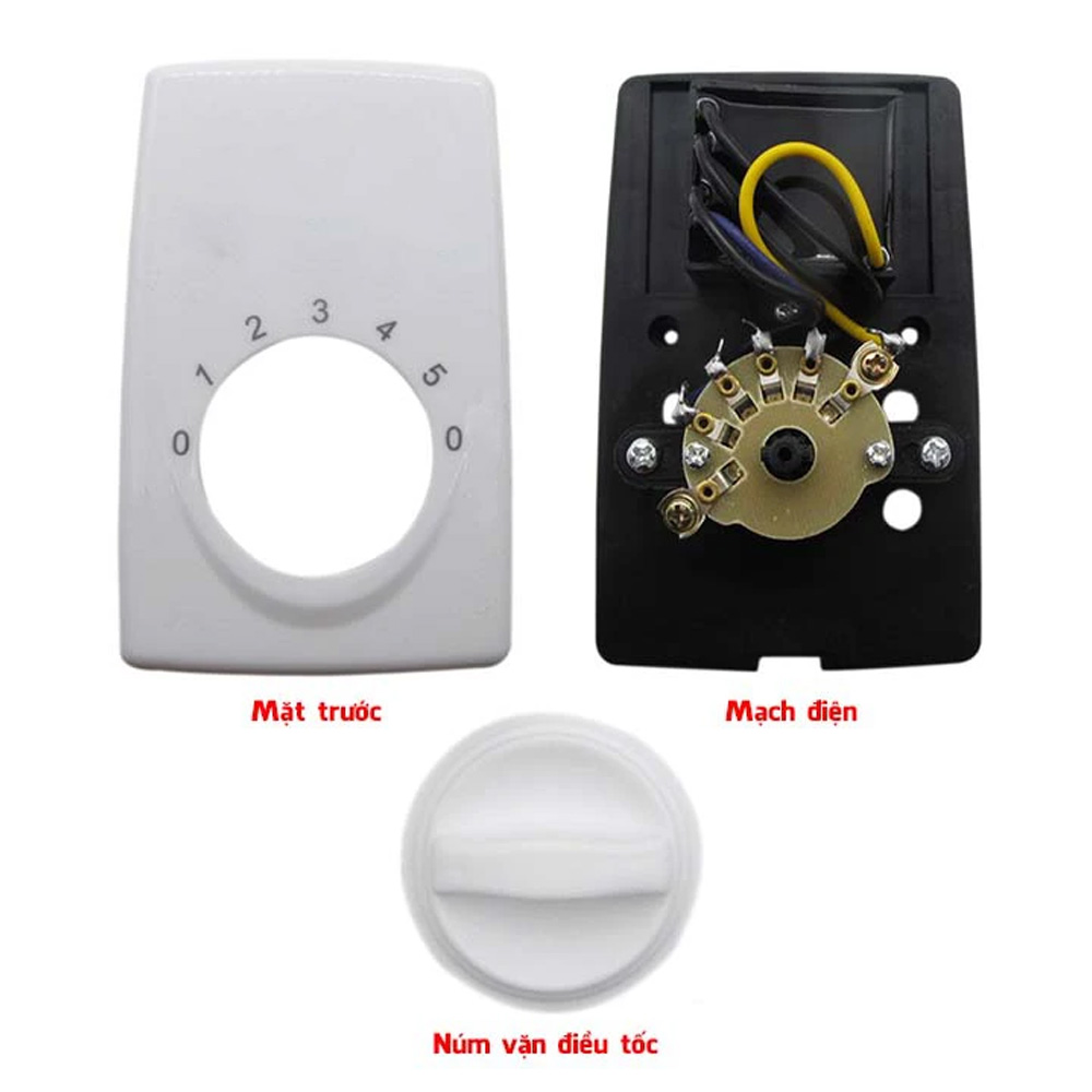 Cấu tạo hộp số quạt trần