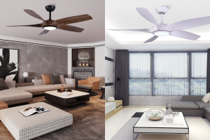 Quạt trần Luxaire Melody II tích hợp đèn LED
