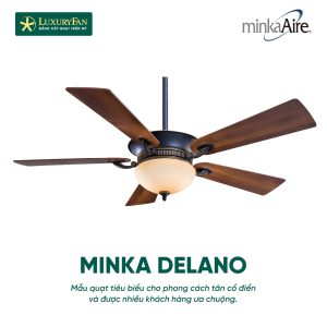 Quạt trần Minka thiết kế đẹp mắt