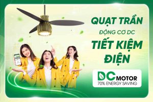 Động cơ BLDC không chổi than tiết kiệm điện