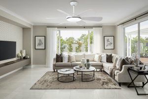 Quạt trần liền đèn - Tích hợp cả quạt và đèn LED