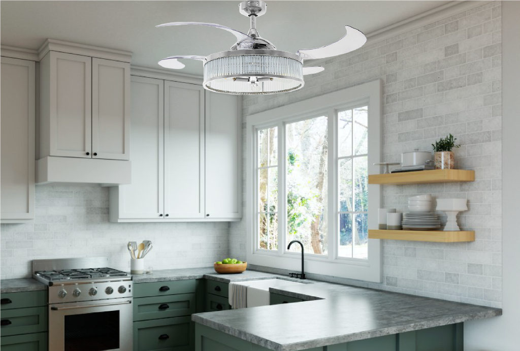 Quạt trần thường được đánh giá cao hơn nhờ thiết kế đa dạng
