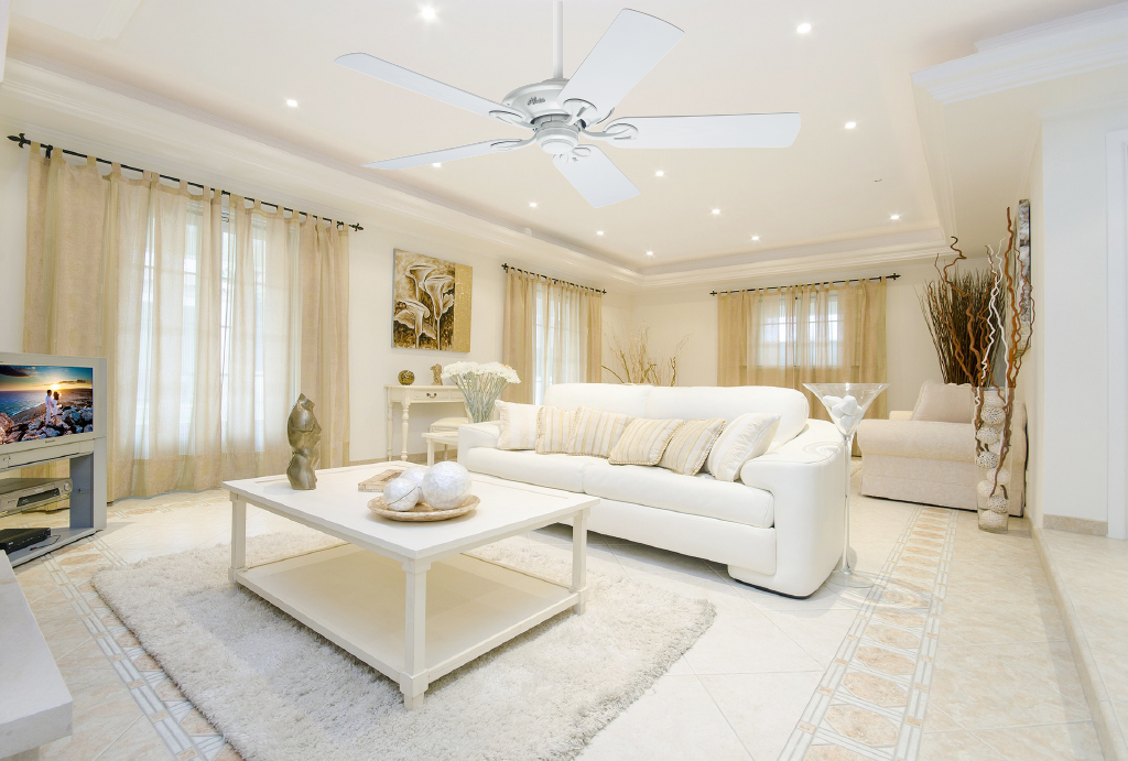 Các mẫu quạt trần hiện đại, đặc biệt là dòng sử dụng động cơ DC, có khả năng tiết kiệm điện khá tốt.