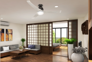 Quạt trần 3 cánh - Thiết kế đơn giản, gọn nhẹ