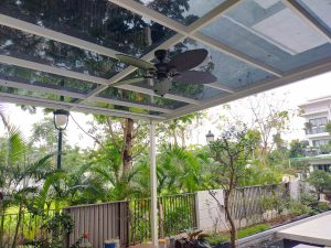 Thiết kế 5 cánh màu đen hình elip đẹp mắt