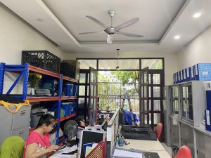 Quạt trần 5 cánh nhựa ABS Luxaire Eco không đèn