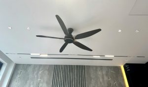 Quạt trần Panasonic màu đen - xu hướng được yêu thích trong không gian sống hiện đại