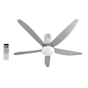 Quạt trần phòng ngủ Panasonic 5 cánh có đèn F-60UFN