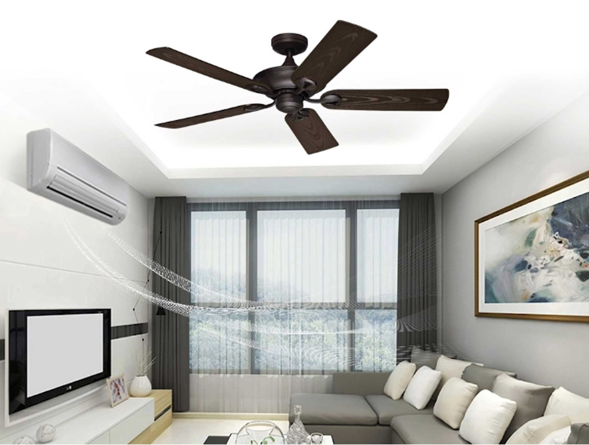 Hiệu quả làm mát của quạt phụ thuộc rất nhiều vào vị trí lắp đặt hoặc bố trí trong phòng.
