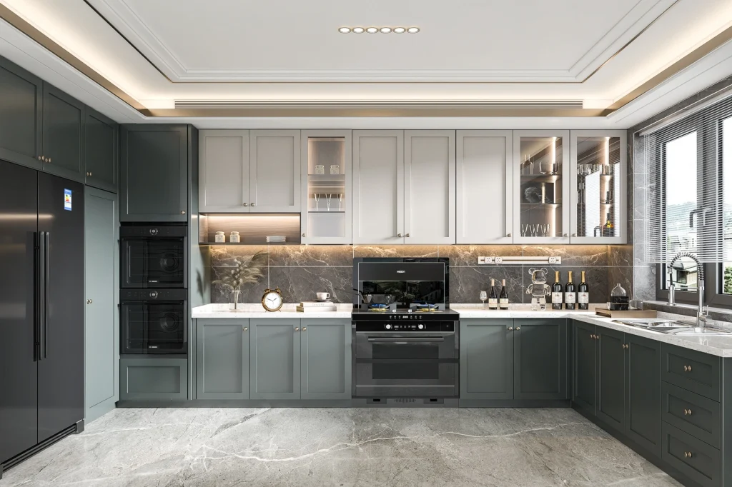 Một căn bếp đẹp không chỉ cần gọn gàng mà còn phải thuận tiện trong quá trình sử dụng và phù hợp với phong cách chung của ngôi nhà.