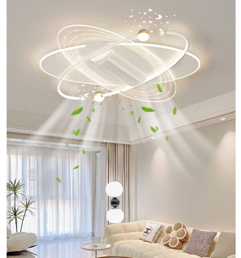 Các kiểu dáng quạt trần không cánh hiện đại